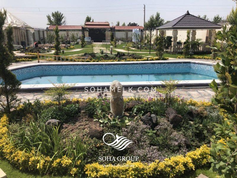 1800 متر باغ ویلا در ملارد