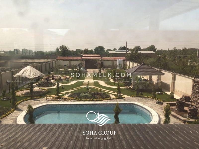 1800 متر باغ ویلا در ملارد