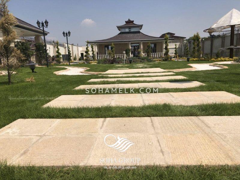 1800 متر باغ ویلا در ملارد