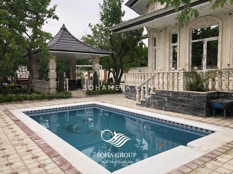 1000 متر باغ ویلا در کردزار شهریار