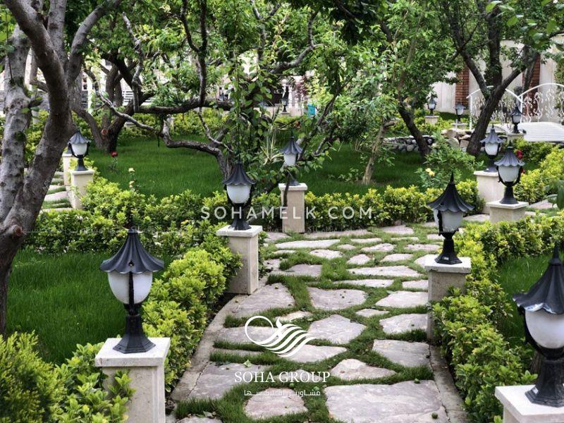 1000 متر باغ ویلا در کردزار شهریار