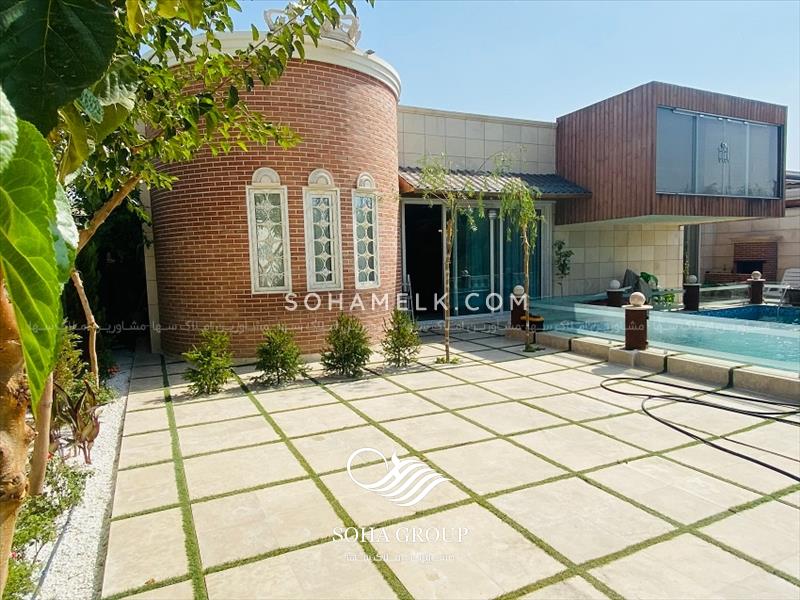 1000 متر باغ ویلا با طراحی مدرن در شهریار منطقه کردامیر