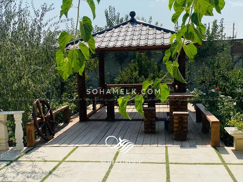 1000 متر باغ ویلا با طراحی مدرن در شهریار منطقه کردامیر
