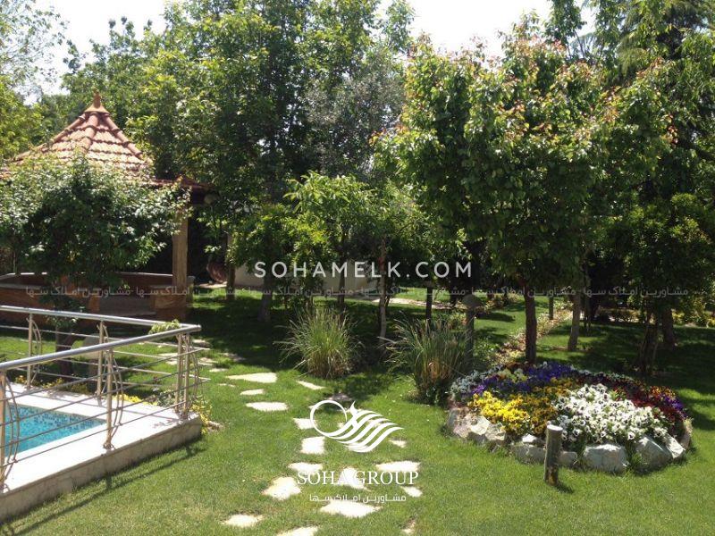 1200 متر باغ ویلا در دهکده ویلایی فردیس