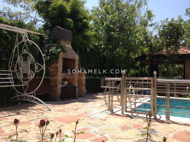 1200 متر باغ ویلا در دهکده ویلایی فردیس