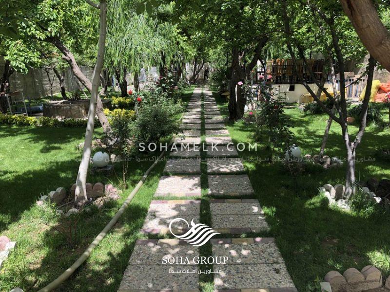 1400 متر باغ ویلا در ابراهیم اباد شهریار