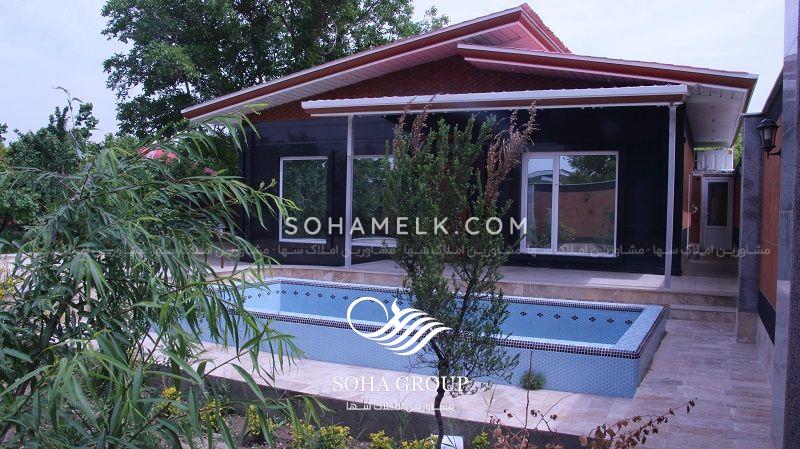 610 متر باغ ویلا در دهکده ویلایی کردزار