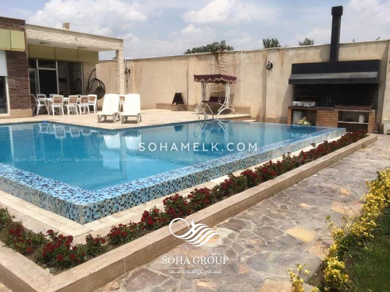 1200 متر باغ ویلا در محمدشهر