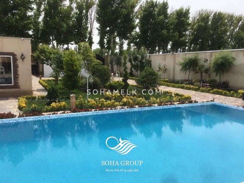 1200 متر باغ ویلا در محمدشهر