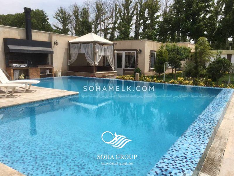 1200 متر باغ ویلا در محمدشهر