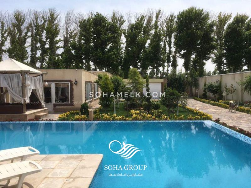 1200 متر باغ ویلا در محمدشهر