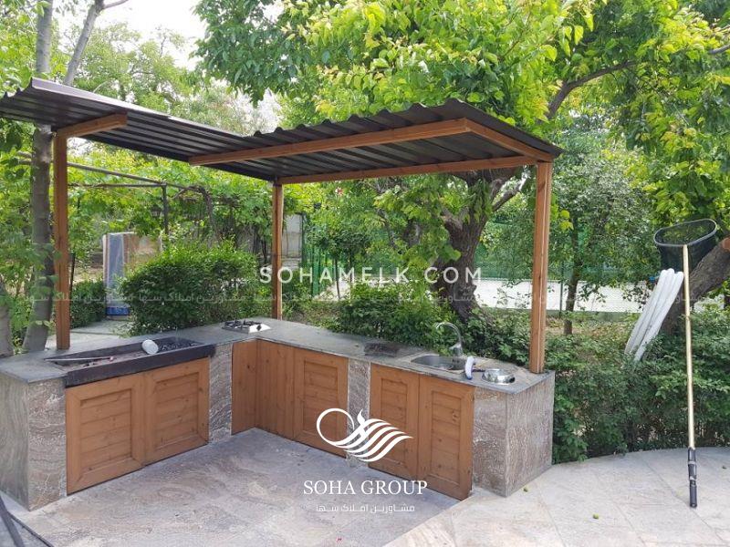 فروش 2040 متر باغ ویلا در زیبادشت