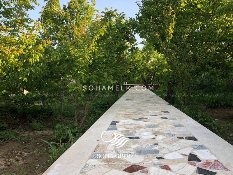 1000 متر باغ ویلایسرسبز در ملارد