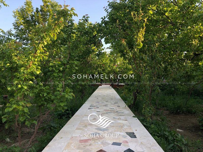 1000 متر باغ ویلایسرسبز در ملارد