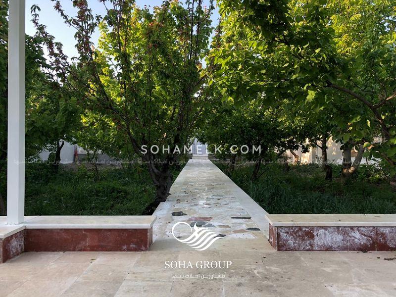 1000 متر باغ ویلایسرسبز در ملارد