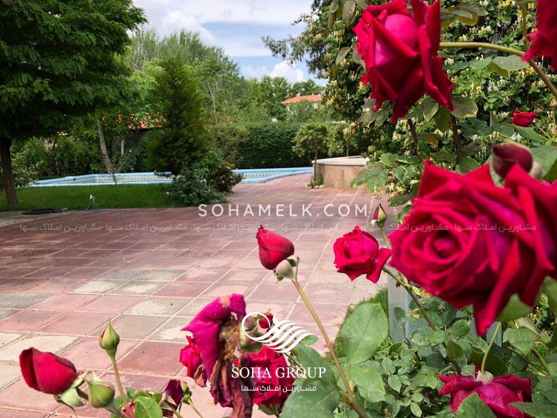 1075 متر باغ ویلا در دهکده ویلایی باران 