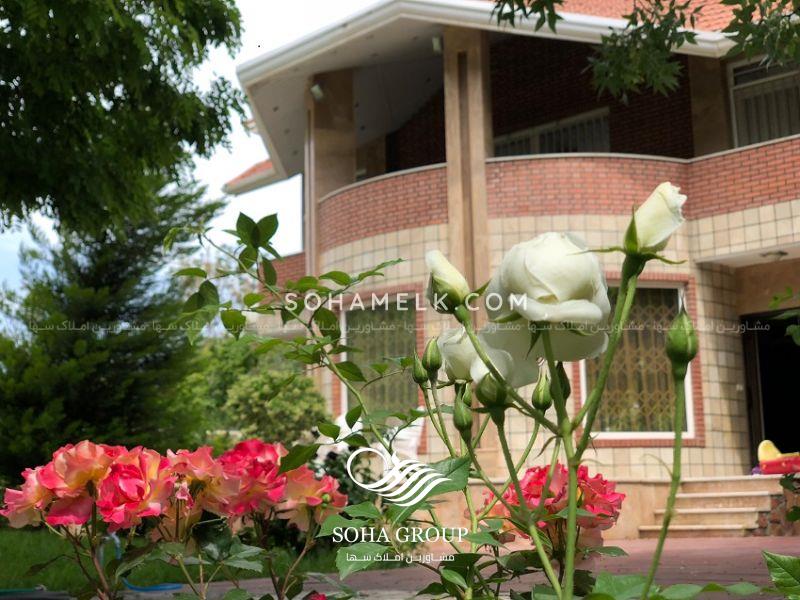 1075 متر باغ ویلا در دهکده ویلایی باران 