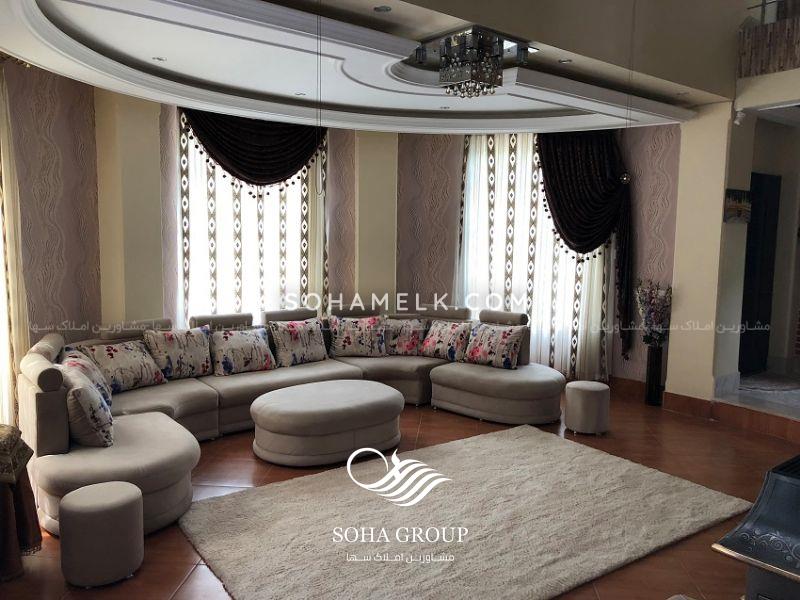 1075 متر باغ ویلا در دهکده ویلایی باران 