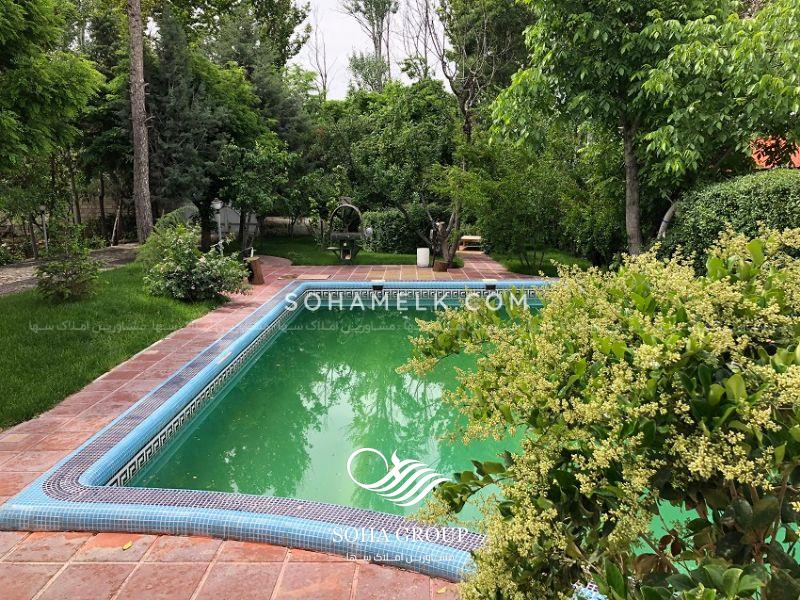 1075 متر باغ ویلا در دهکده ویلایی باران 