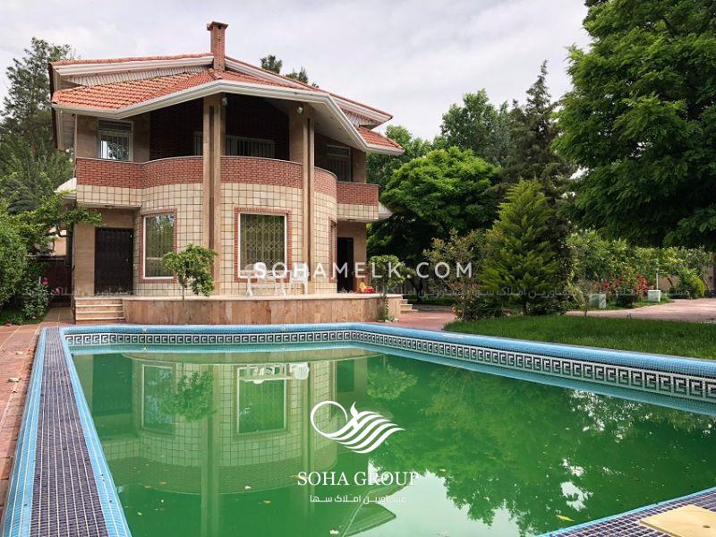 1075 متر باغ ویلا در دهکده ویلایی باران 