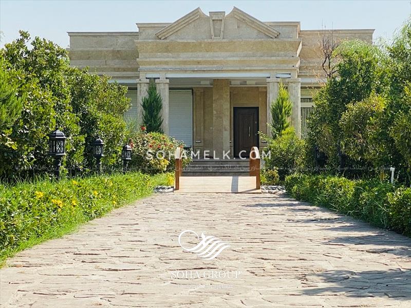 2500 متر باغ ویلای لوکس  در دهکده ویلای  کردزار