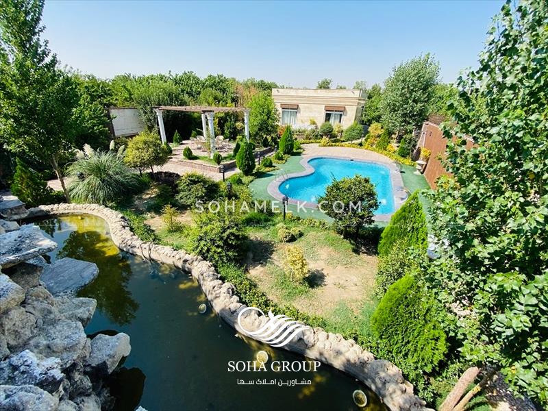 2500 متر باغ ویلای لوکس  در دهکده ویلای  کردزار
