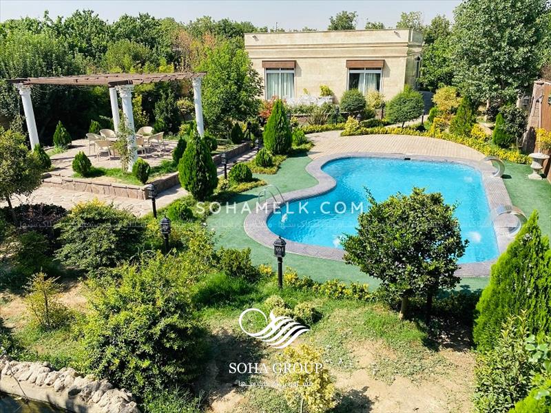 2500 متر باغ ویلای لوکس  در دهکده ویلای  کردزار