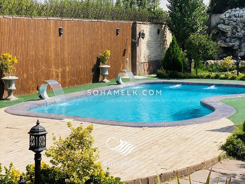 2500 متر باغ ویلای لوکس  در دهکده ویلای  کردزار