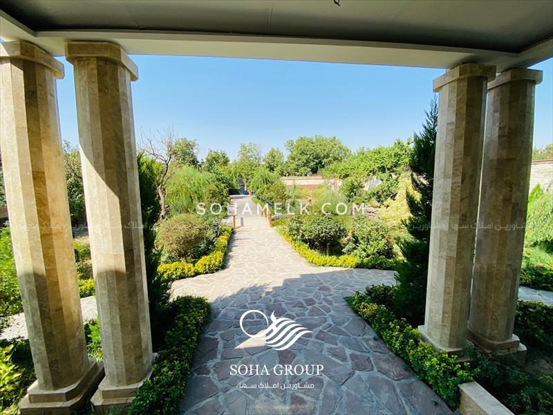 2500 متر باغ ویلای لوکس  در دهکده ویلای  کردزار