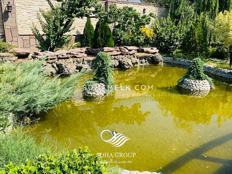 2500 متر باغ ویلای لوکس  در دهکده ویلای  کردزار