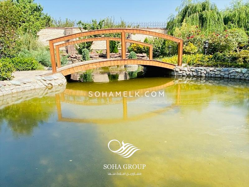 2500 متر باغ ویلای لوکس  در دهکده ویلای  کردزار