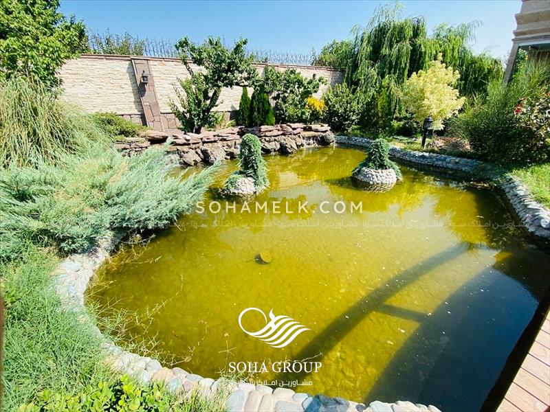 2500 متر باغ ویلای لوکس  در دهکده ویلای  کردزار