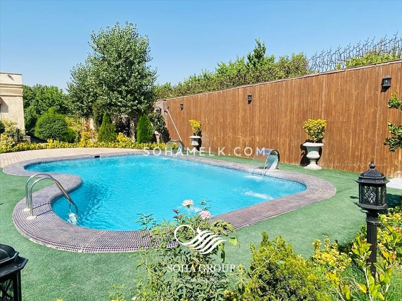 2500 متر باغ ویلای لوکس  در دهکده ویلای  کردزار