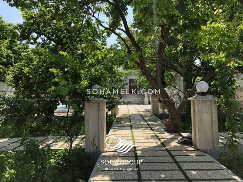 1070 متر باغ ویلا در شهریار منطقه کردزار