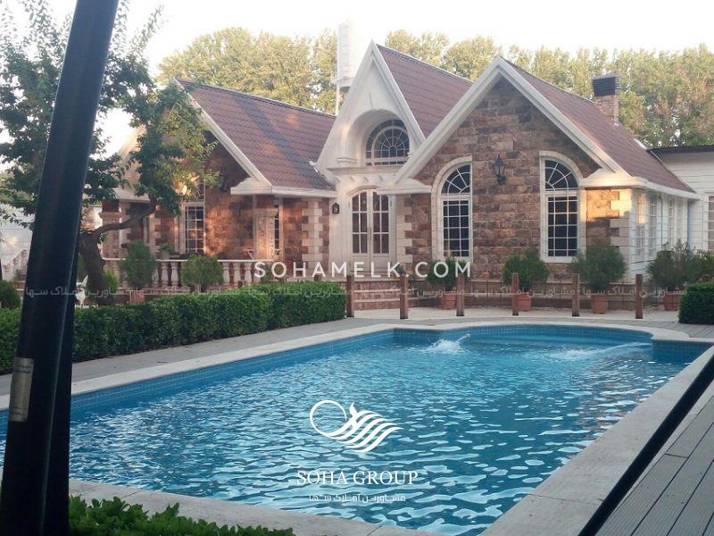 2500 متر باغ ویلارویایی در محمدشهر