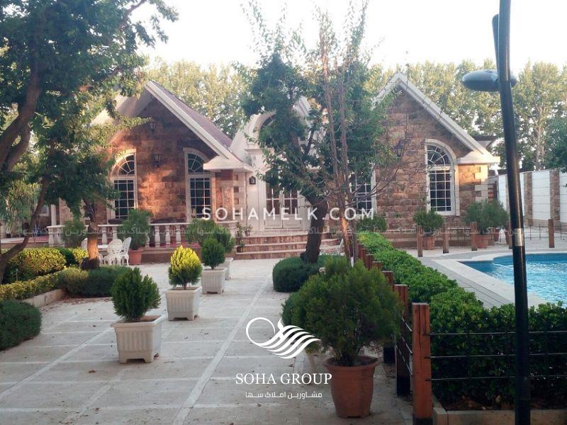 2500 متر باغ ویلارویایی در محمدشهر