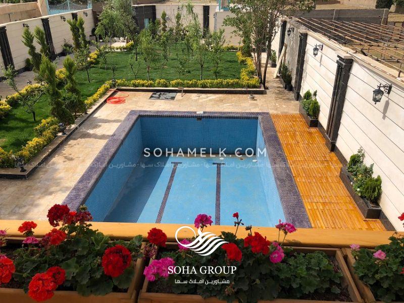 800 متر باغ ویلا در شهریار منطقه اندیشه