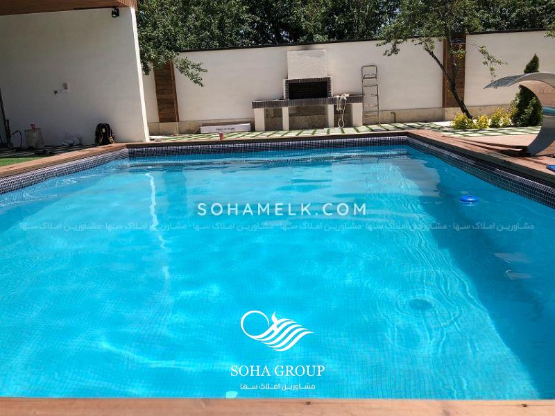 900 متر باغ ویلا در ملارد منطقه خوشنام