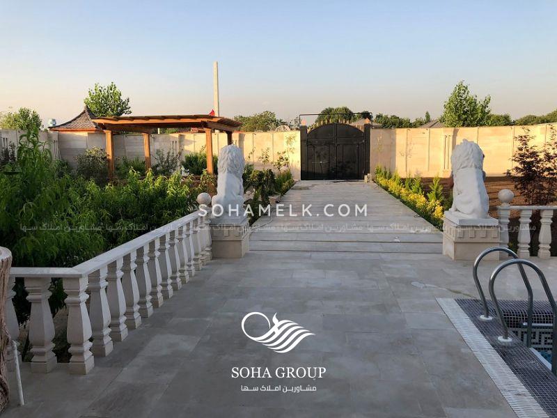 1020متر باغ ویلا در شهرک ویلایی شهریار