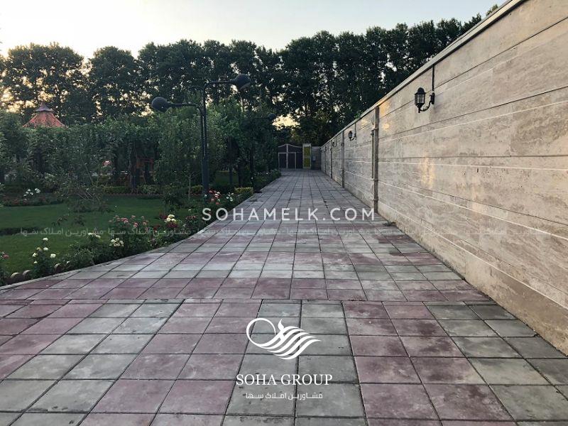 5000 متر باغ ویلای زیبا در محمد شهر کرج