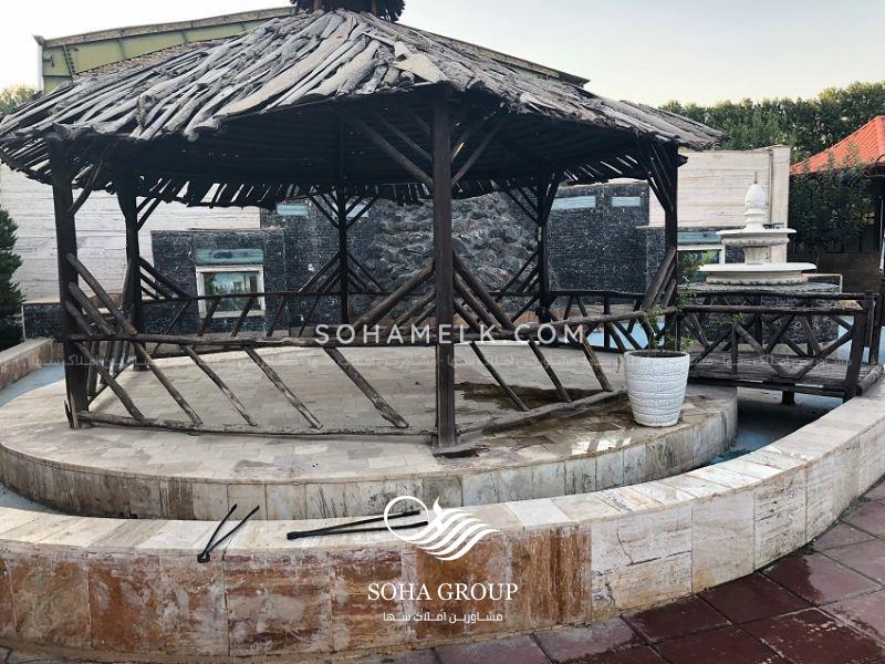 5000 متر باغ ویلای زیبا در محمد شهر کرج