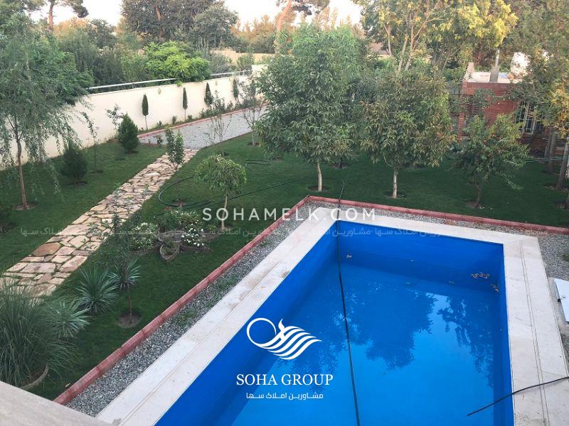 1000 متر باغ ویلا با 360 متر ویلا در محمد شهر