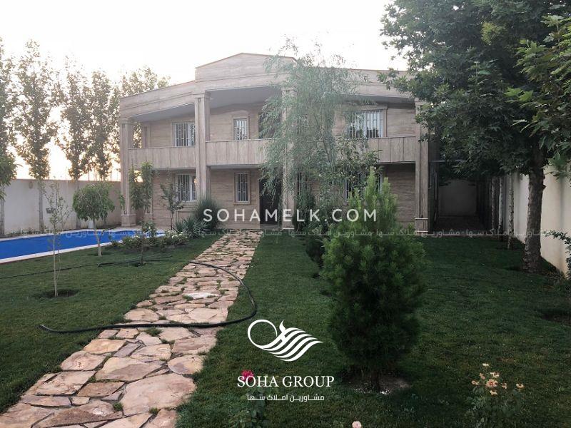 1000 متر باغ ویلا با 360 متر ویلا در محمد شهر