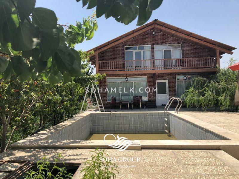 1830 متر باغ ویلا داخل مجموعه ویلای در ملارد