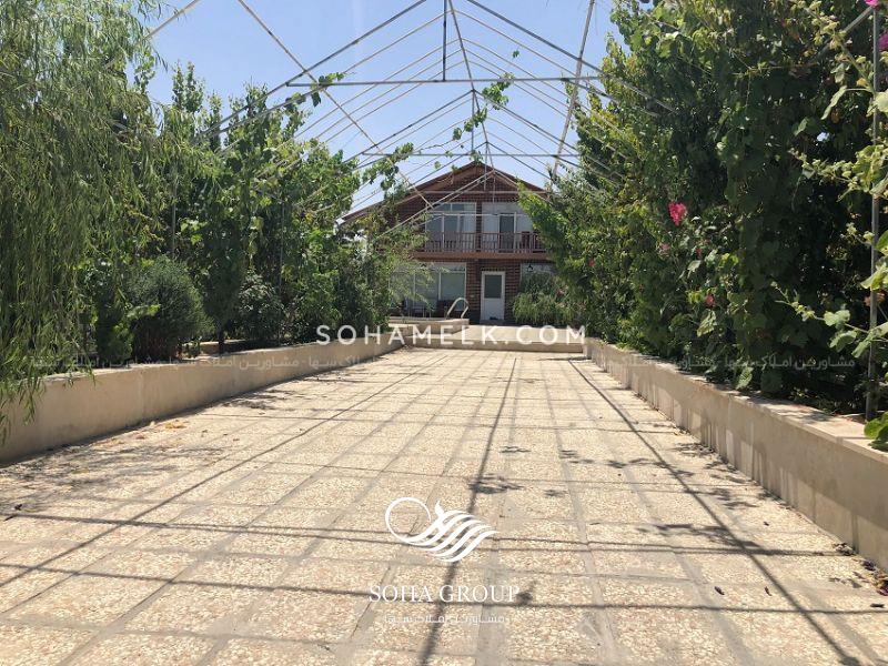 1830 متر باغ ویلا داخل مجموعه ویلای در ملارد