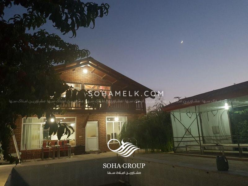 1830 متر باغ ویلا داخل مجموعه ویلای در ملارد