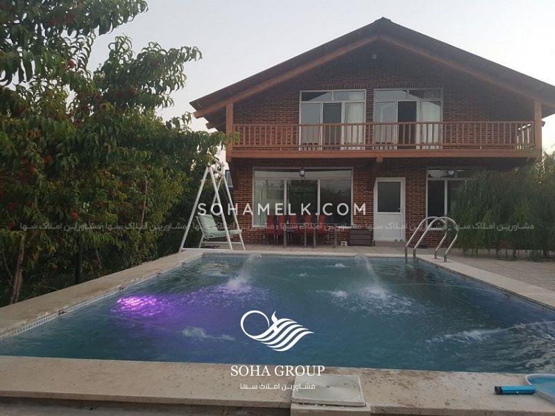 1830 متر باغ ویلا داخل مجموعه ویلای در ملارد