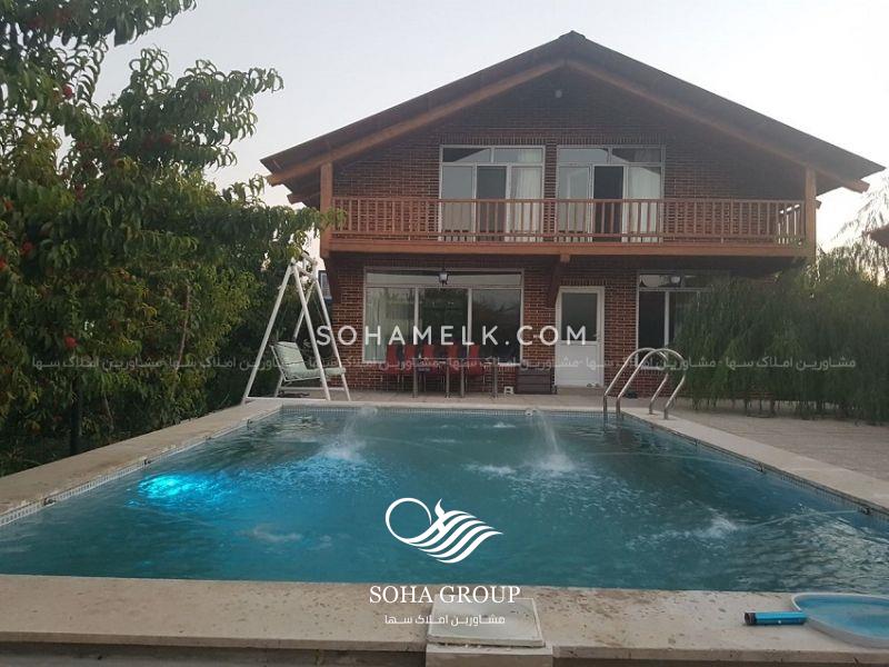 1830 متر باغ ویلا داخل مجموعه ویلای در ملارد