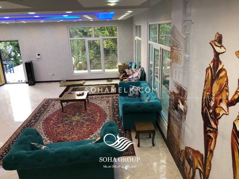 850 متر باغ ویلای لوکس در دهکده ویلایی کردزار