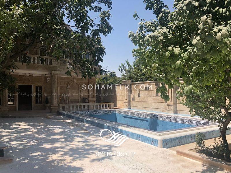 850 متر باغ ویلای لوکسدر ملارد